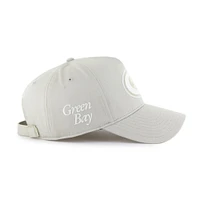 Men's '47 Cream Green Bay Packers Foundation Offside Adjustable Hat