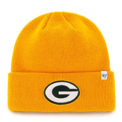 Green Bay Packers '47 Secondary Basic Cuffed Knit Hat - Gold