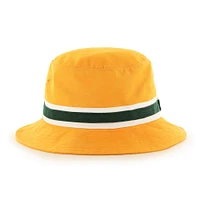 Men's '47 Gold Green Bay Packers Striped Bucket Hat