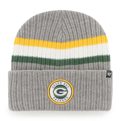 Green Bay Packers '47 Highline Cuffed Knit Hat - Gray