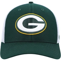 Casquette '47 verte/blanche Green Bay Packers Trophy Trucker Flex pour homme