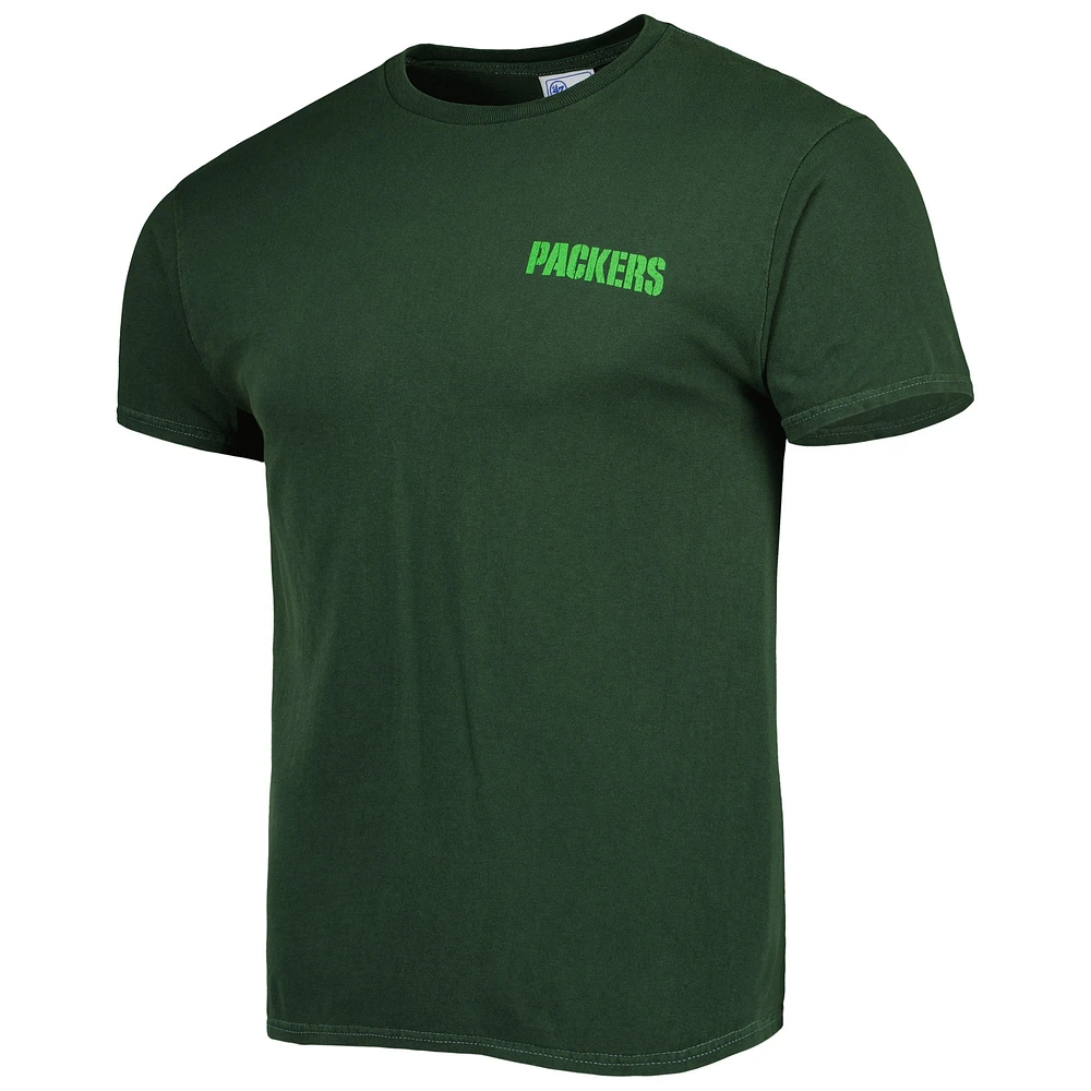 Men's '47 Green Bay Packers Fast Track Tonal Highlight T-Shirt