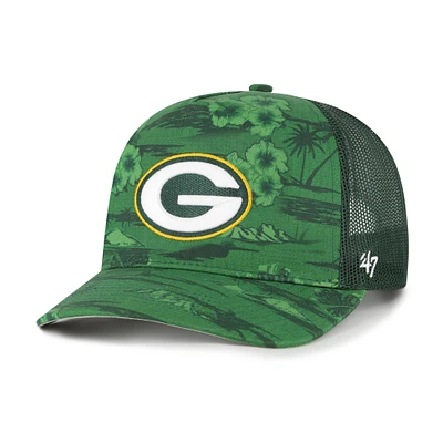 Men's '47  Green Green Bay Packers Fiji Trucker Adjustable Hat