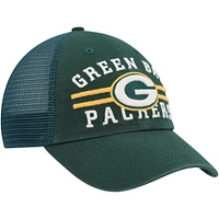 Casquette '47 Green Green Bay Packers Highpoint Trucker Clean Up Snapback pour homme