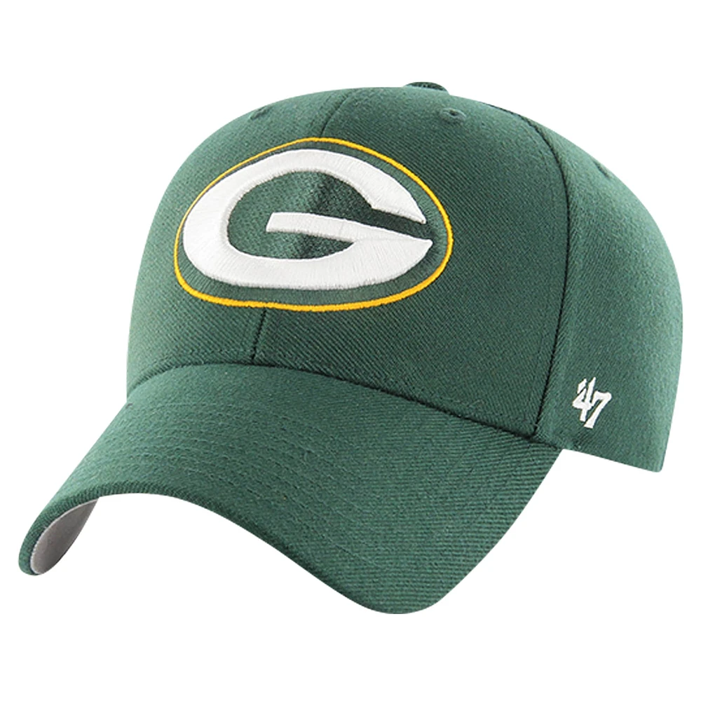 Casquette réglable MVP '47 Green Green Bay Packers pour hommes