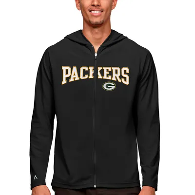 Men's Green Bay Packers Nike Green Surrey Full-Zip Hoodie