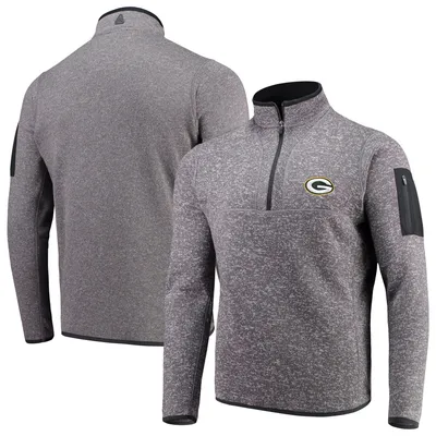 Green Bay Packers Antigua Fortune Quarter-Zip Pullover Jacket