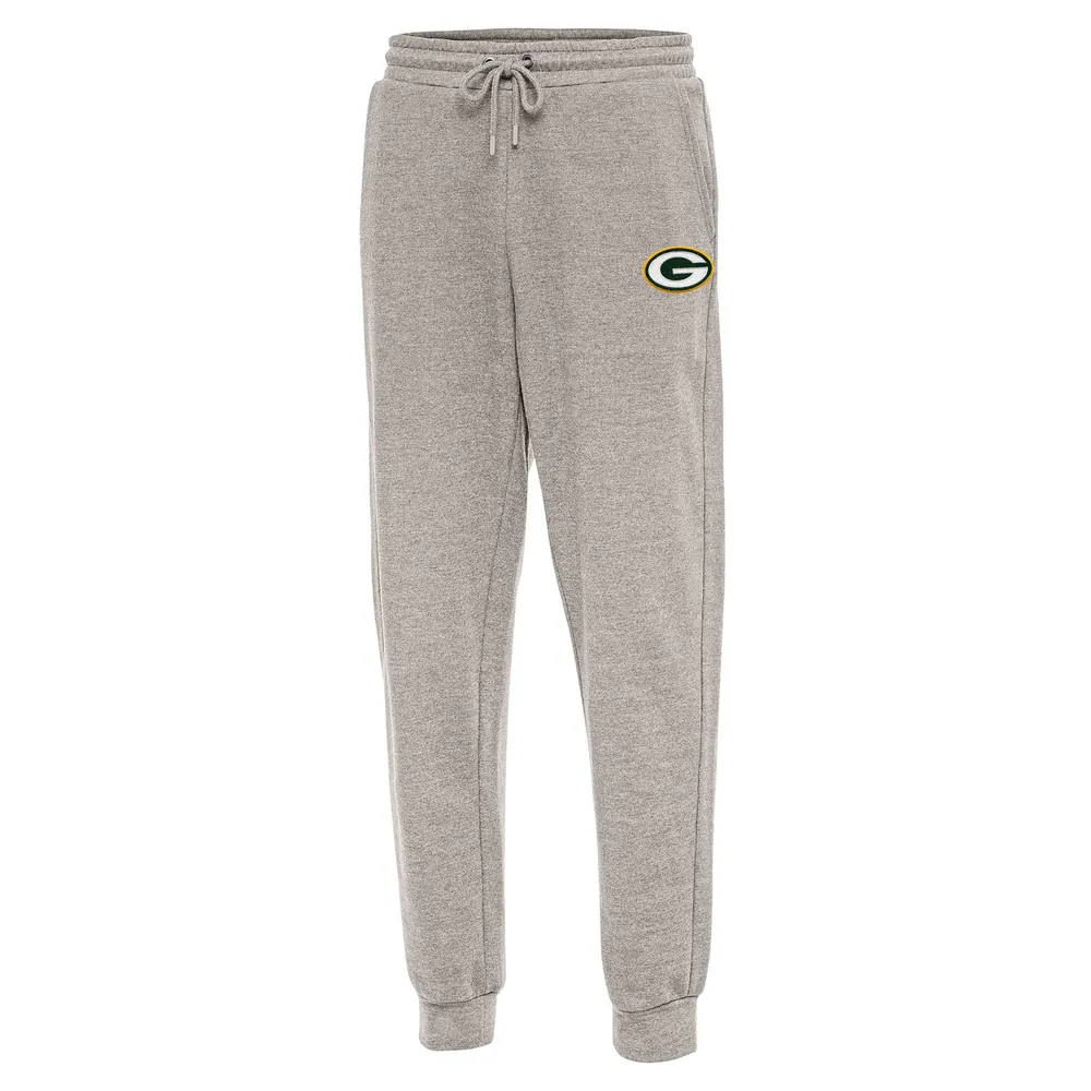 Lids Green Bay Packers Antigua Action Jogger Pants - Oatmeal