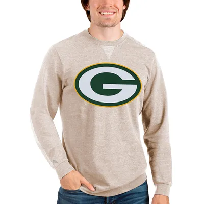 47 Brand Charcoal Green Bay Packers Locked In Headline Pullover Sweatshirt  in Black for Men