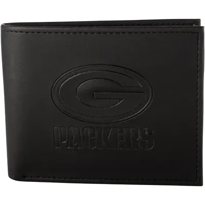 Green Bay Packers Hybrid Bi-Fold Wallet - Black