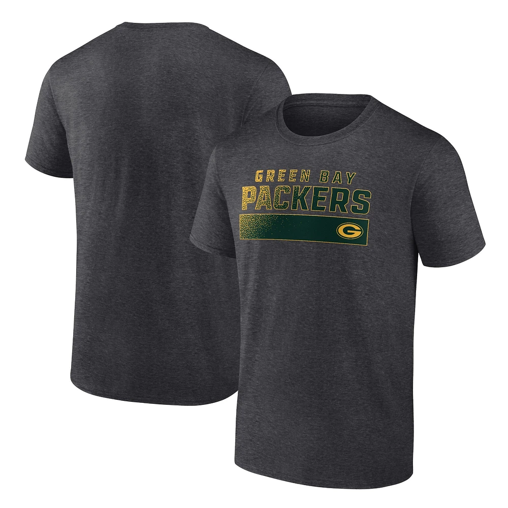 T-shirt anthracite pour homme des Packers de Green Bay