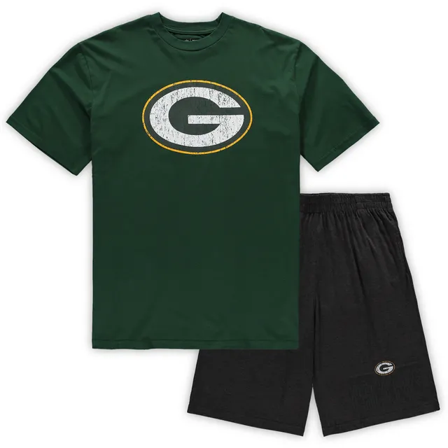 Youth Green Bay Packers Green/Heathered Gray Fan Flare Pullover Hoodie &  Pants Set