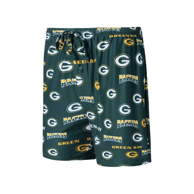 Men's Green Bay Packers Concepts Sport Green/White Tradition Woven