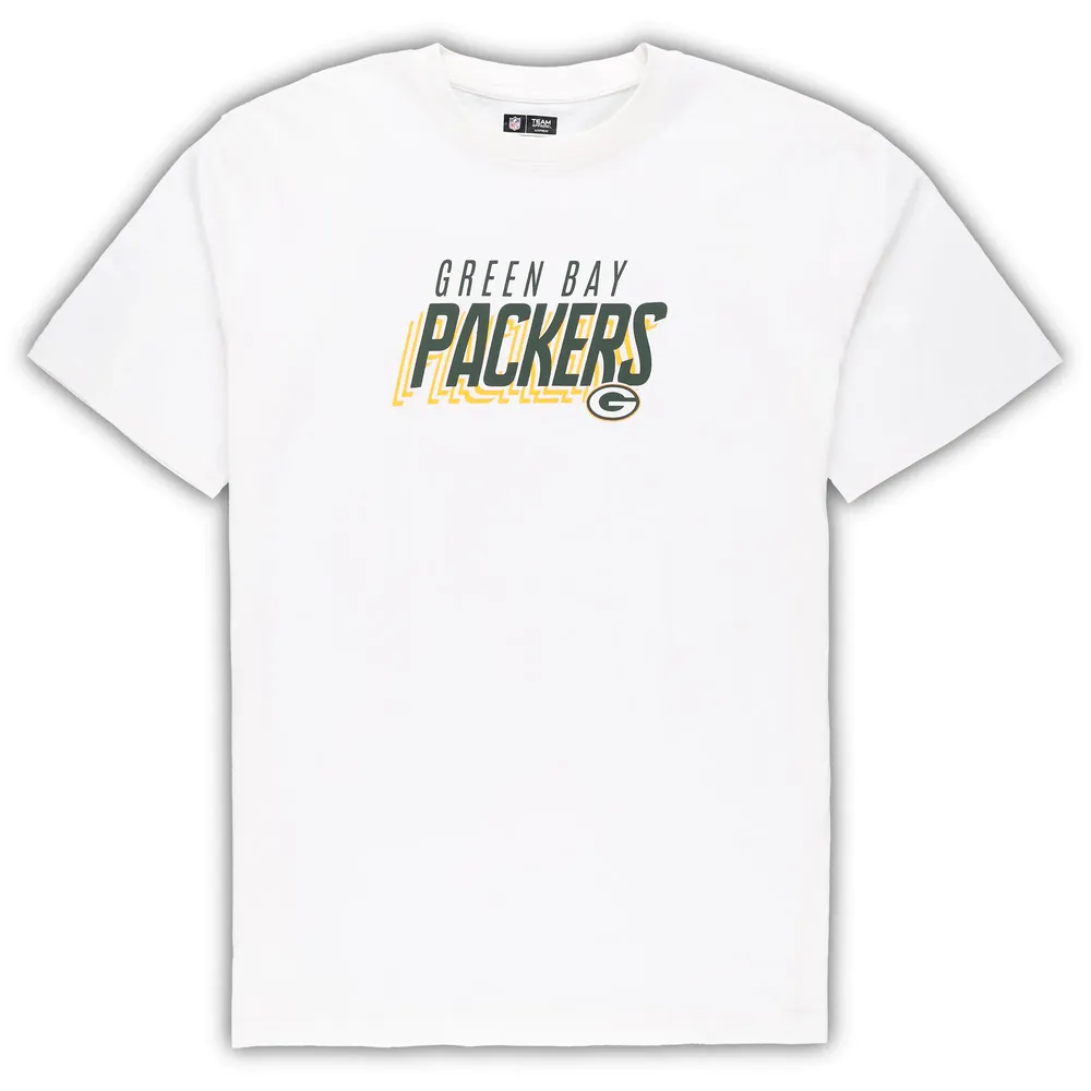 Ensemble t-shirt et short Concepts Sport pour homme, blanc/anthracite Green Bay Packers