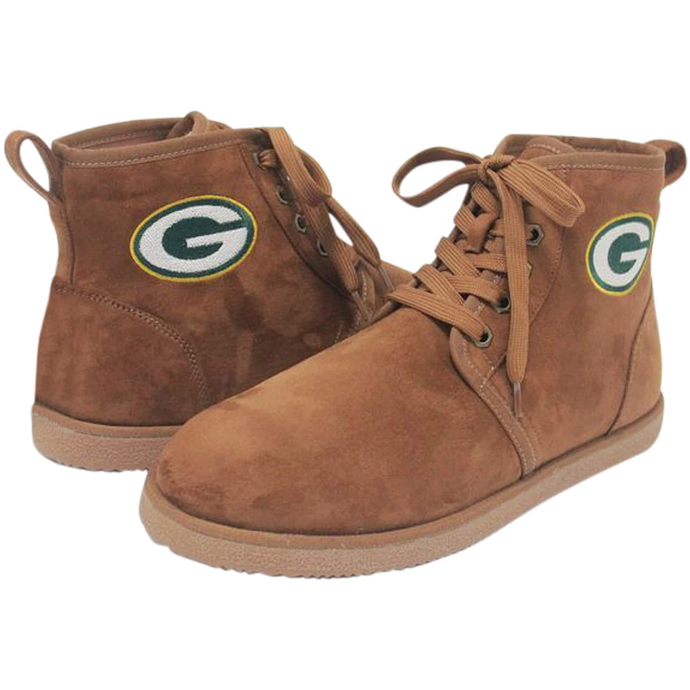 CUC PAC TAN NFL BOTTE MOCASSIN POUR HOMMES SHUMNBTS