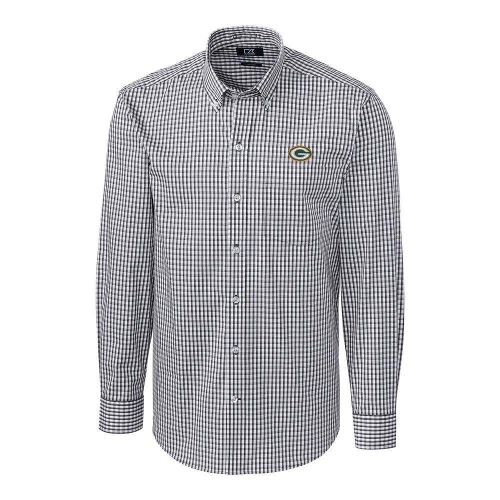 packers button down shirt