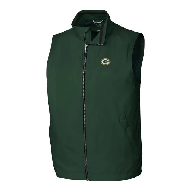 Green Bay Packers Cutter & Buck Women's Mainsail Full-Zip Vest