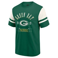 T-shirt de football pour homme la collection Darius Rucker par Fanatics, vert, des Packers Green Bay