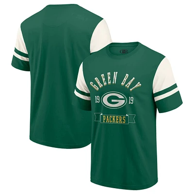 T-shirt de football pour homme la collection Darius Rucker par Fanatics, vert, des Packers Green Bay