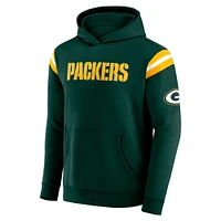 Men's Darius Rucker Collection by Fanatics Green Bay Packers Football Washed Pullover Hoodie