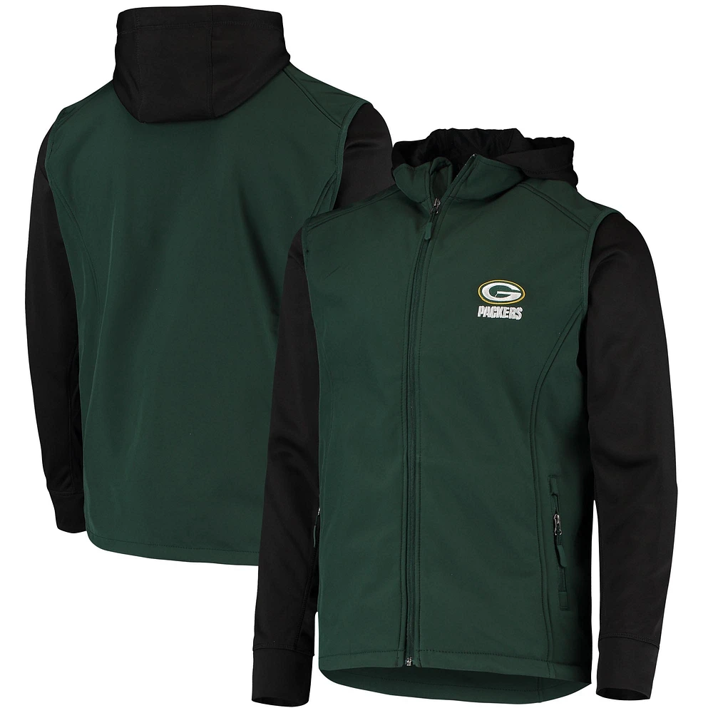 Blouson Alpha Full-Zip Dunbrooke Green Bay Packers Homme Vert/Noir