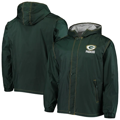 Dunbrooke Green Bay Packers Logo Legacy Stadium Veste entièrement zippée pour homme