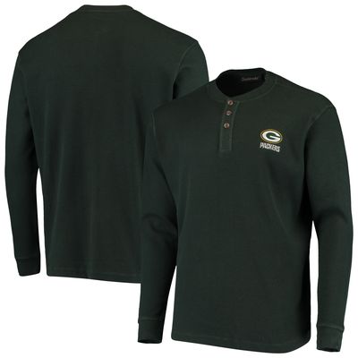 Men's Dunbrooke Green Green Bay Packers Craftsman Thermal-Lined Full-Zip  Hoodie