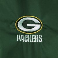 Men's Dunbrooke Green Bay Packers Triumph Fleece Full-Zip Jacket