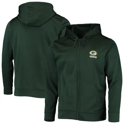 Men's Dunbrooke Green Green Bay Packers Craftsman Thermal-Lined Full-Zip  Hoodie