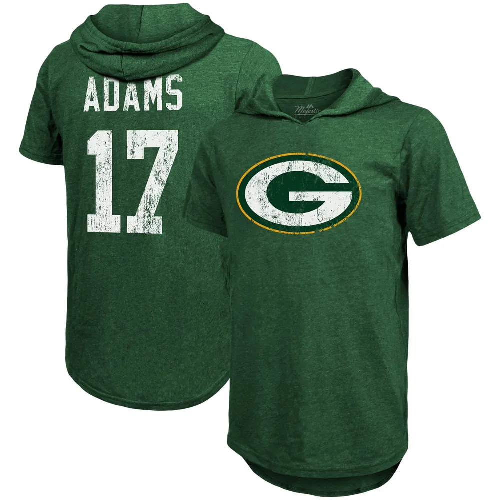diagonal amenaza Imperialismo Lids Davante Adams Green Bay Packers Fanatics Branded Player Name & Number  Tri-Blend Hoodie T-Shirt | Brazos Mall