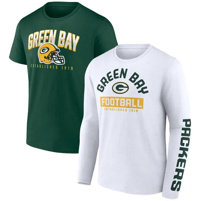 Men's Green Bay Packers Fanatics Branded Gold Strike Back T-Shirt