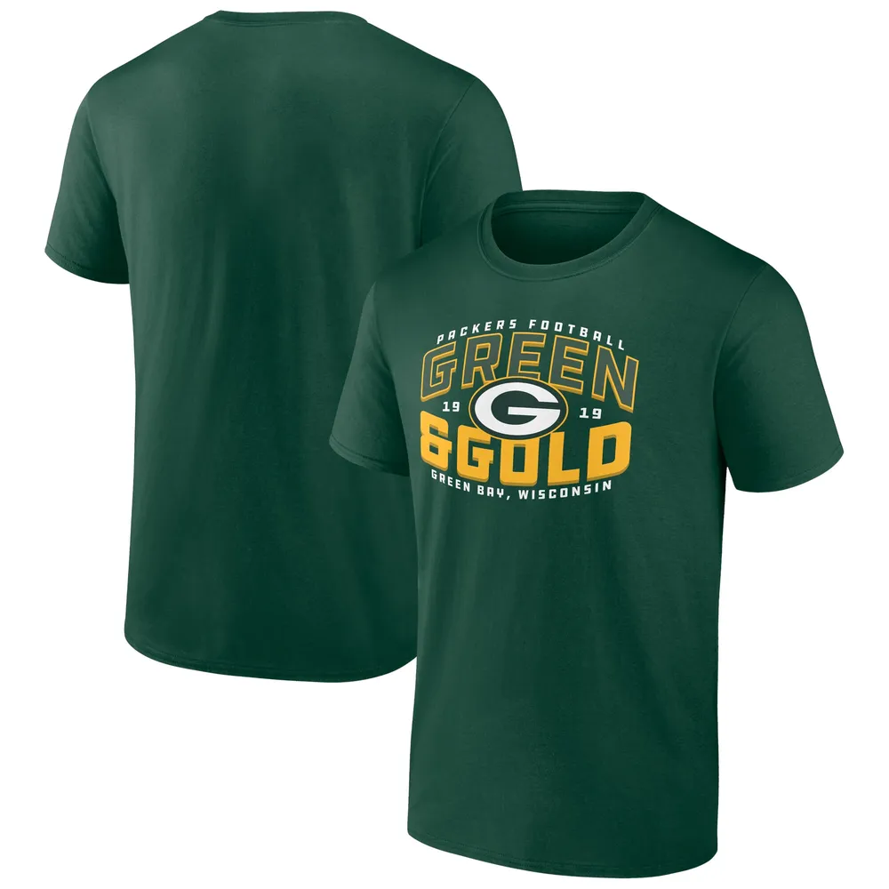 Men's Fanatics Branded White Green Bay Packers Big & Tall Hot Shot T-Shirt