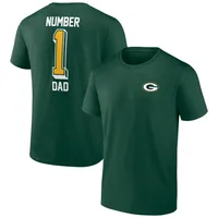 Oakland Athletics Fanatics Branded #1 Dad T-Shirt - Green