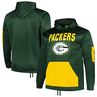 Men's Fanatics Green Bay Packers Big & Tall Pullover Hoodie