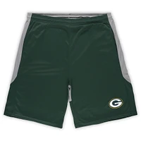 Short avec logo de l'équipe Big & Tall Fanatics Green Bay Packers pour hommes