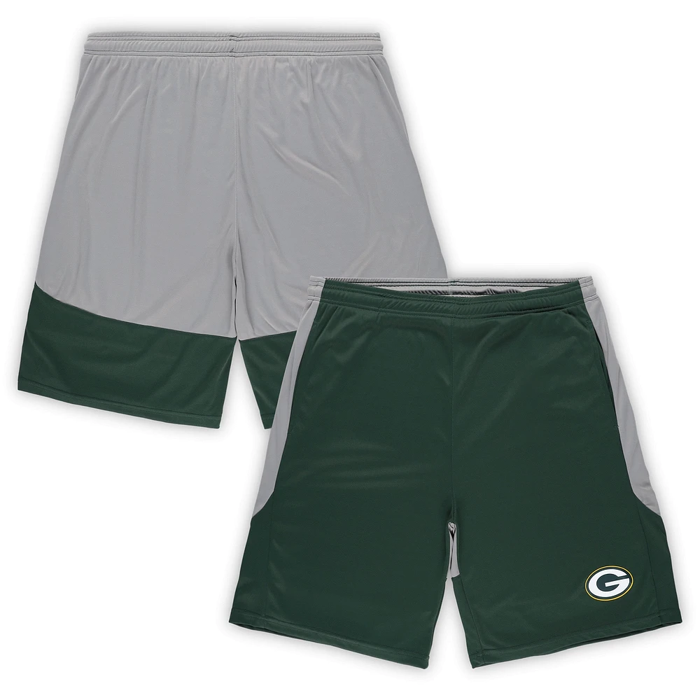 Short avec logo de l'équipe Big & Tall Fanatics Green Bay Packers pour hommes