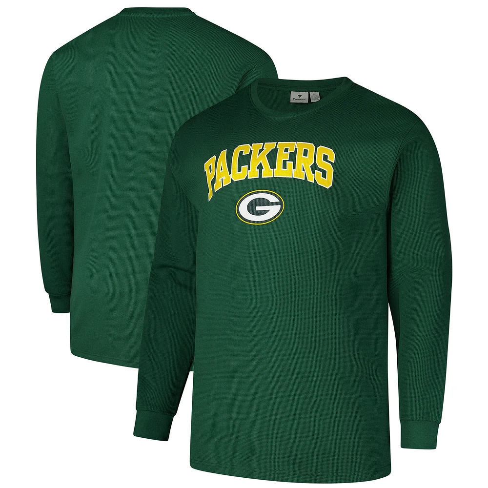 T-shirt thermique à manches longues pour homme Fanatics Green Bay Packers Big & Tall