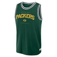 Débardeur en jersey Future Ground des Packers de Green Bay pour hommes Fanatics