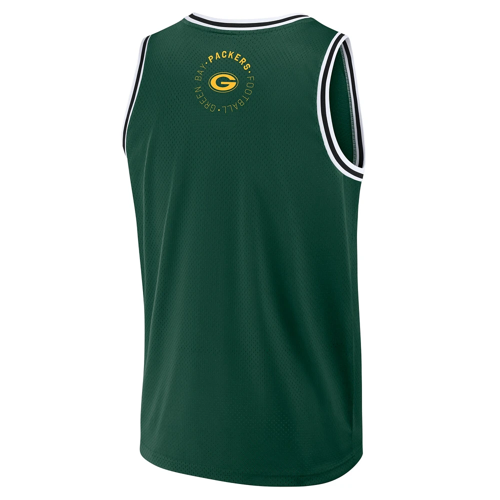 Débardeur en jersey Future Ground des Packers de Green Bay pour hommes Fanatics