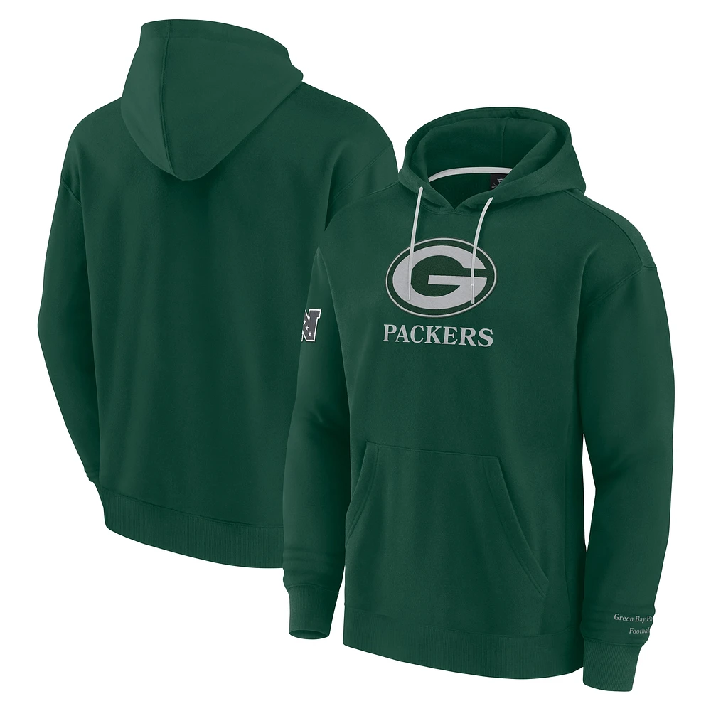 Sweat à capuche en polaire Green Bay Packers Elements Pace pour homme Fanatics