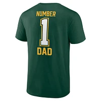 T-shirt de la fête des pères Fanatics Green Bay Packers pour hommes