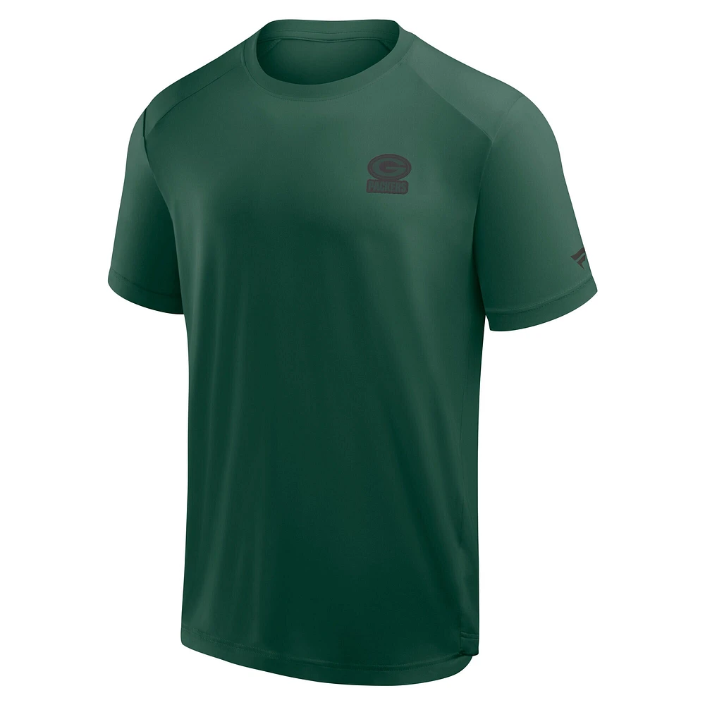 T-shirt Fanatics pour homme, vert, avec le logo du Front Office Move des Green Bay Packers