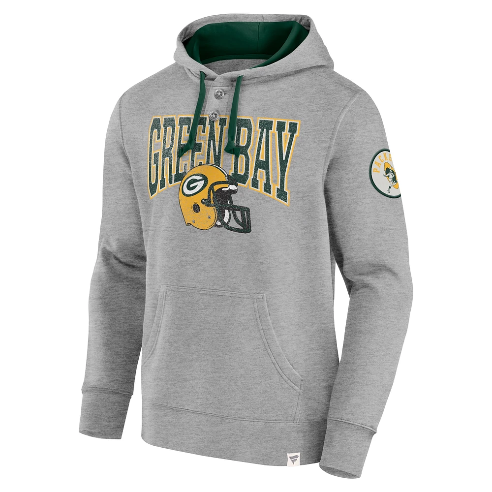 Men's Fanatics  Green Bay Packers Label Maker Pullover Hoodie