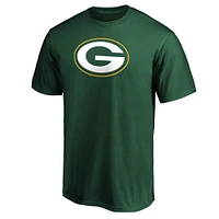 T-shirt avec logo principal Fanatics Green Bay Packers pour hommes