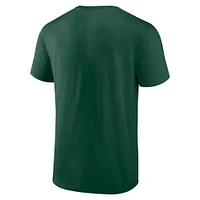 T-shirt de construction standard pour hommes Fanatics Green Bay Packers