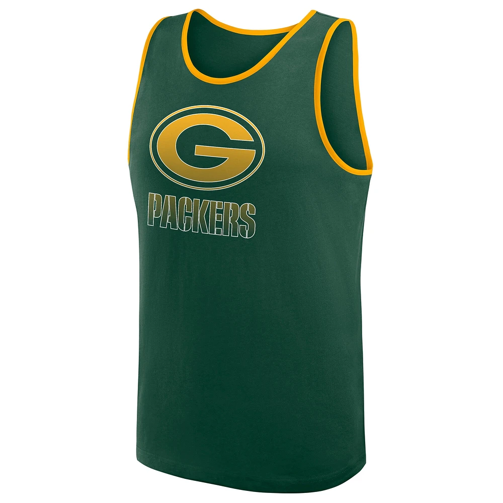 Men's Fanatics Green Bay Packers Unmatched Success Tank Top
