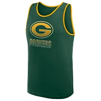 Men's Fanatics Green Bay Packers Unmatched Success Tank Top