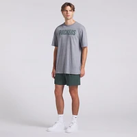 T-shirt tri-blend gris chiné Fanatics pour homme, des Packers de Green Bay, avec passe Rush