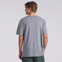 T-shirt tri-blend gris chiné Fanatics pour homme, des Packers de Green Bay, avec passe Rush