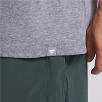T-shirt tri-blend gris chiné Fanatics pour homme, des Packers de Green Bay, avec passe Rush